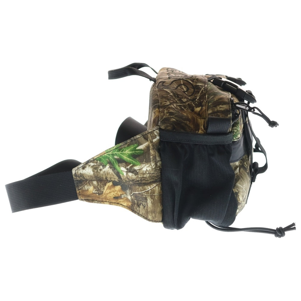 SUPREME(シュプリーム) 19AW Waist Bag Real Tree Camo ボックスロゴ ウエストバッグ ポーチ カモフラ