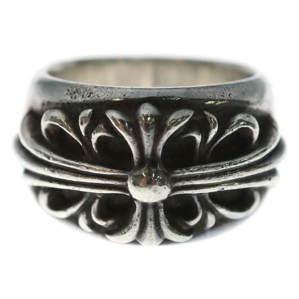CHROME HEARTS(クロムハーツ) FLRL CRS フローラルクロス リング シルバー BCA346