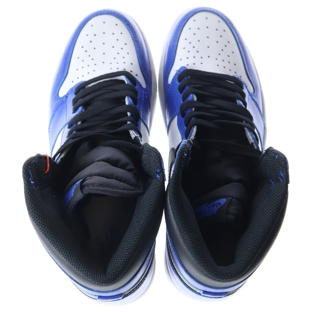 NIKE(ナイキ) AIR JORDAN 1 RETRO HIGH OG GAME ROYAL 555088-403 エアジョーダン1 ゲームロイヤル ハイカットスニーカー ブルー/ホワイト/ブラック US9.5/27.5cm