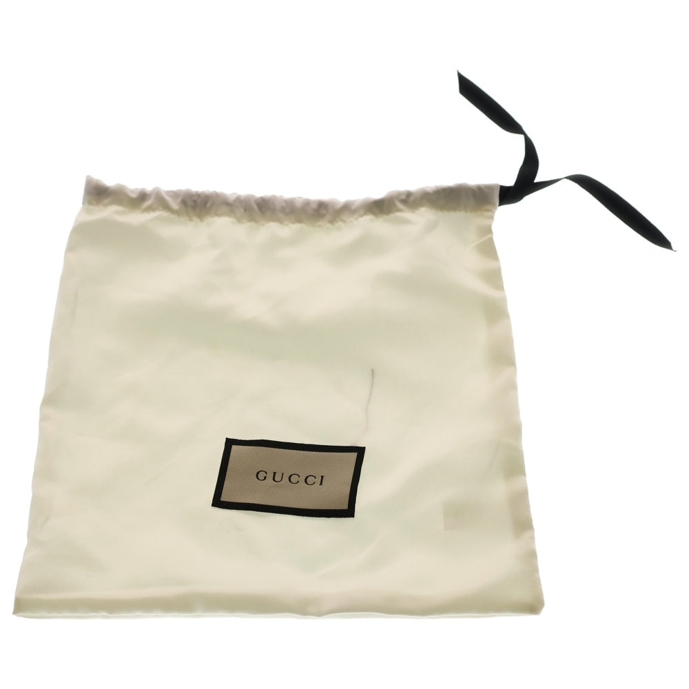 GUCCI(グッチ) GGマーモント レザーベルト ブラック 414516 シルバー金具