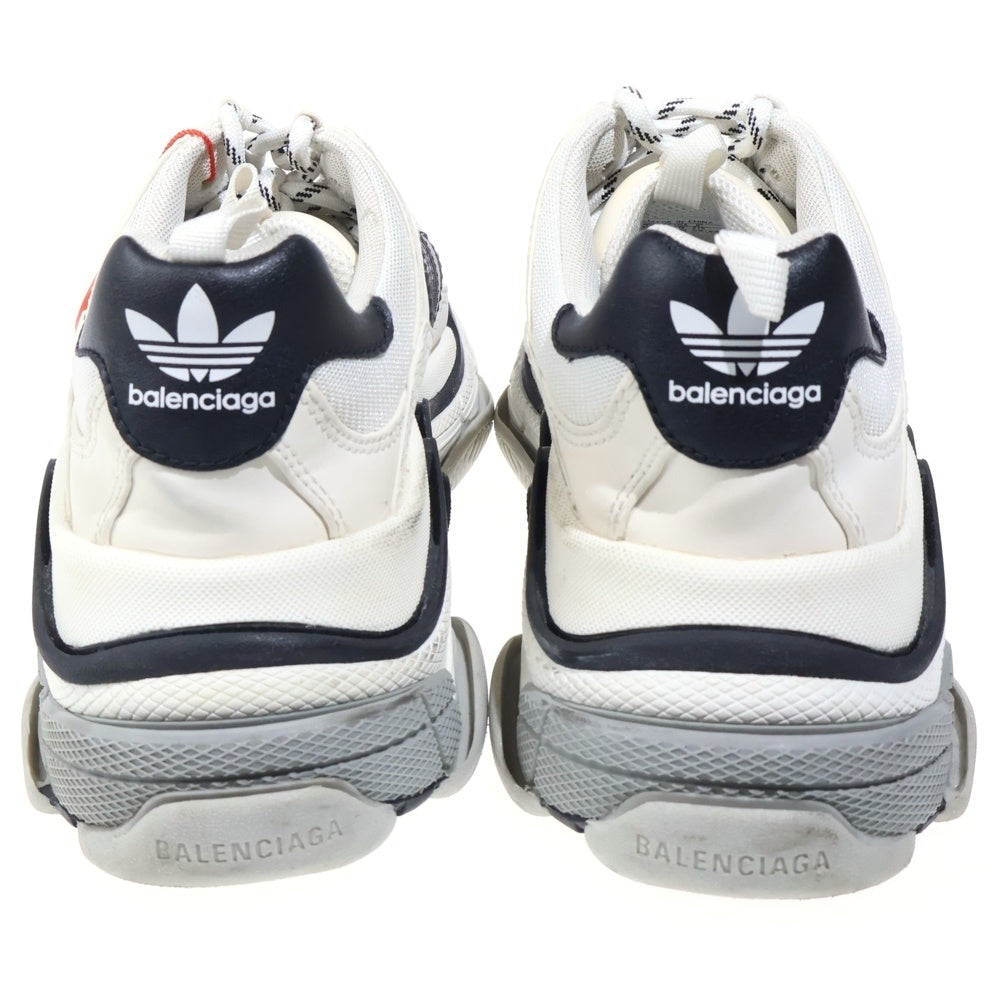 BALENCIAGA(バレンシアガ) ×adidas Triple S Sneaker 712821 アディダス トリプルS ローカットスニーカー ホワイト/ブラック
