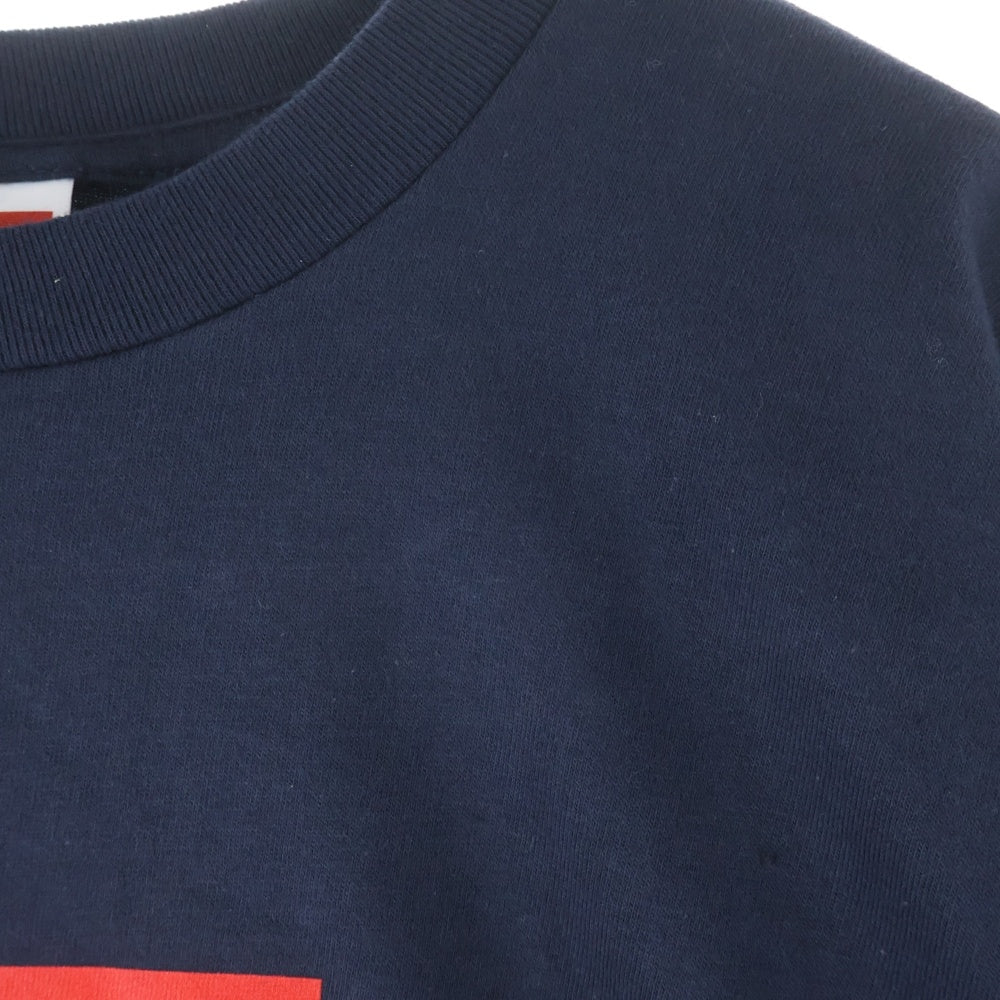 SUPREME(シュプリーム) 26SS Arabic Box Logo Tee アラビア ボックス ロゴ プリント 半袖Tシャツ カットソー ネイビー