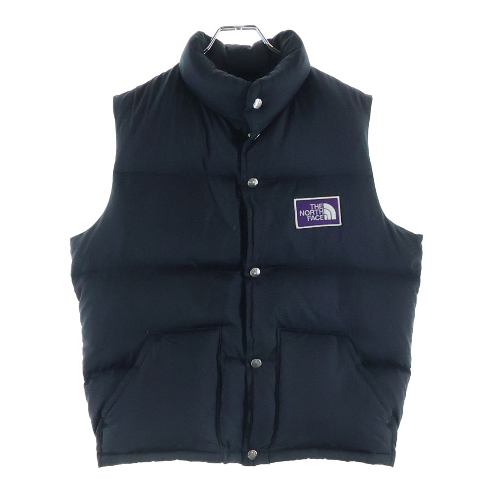 THE NORTH FACE PURPLE LABEL(ノースフェイスパープルレーベル) Down Vest リップストップ ダウンベスト 紺 ナイロン