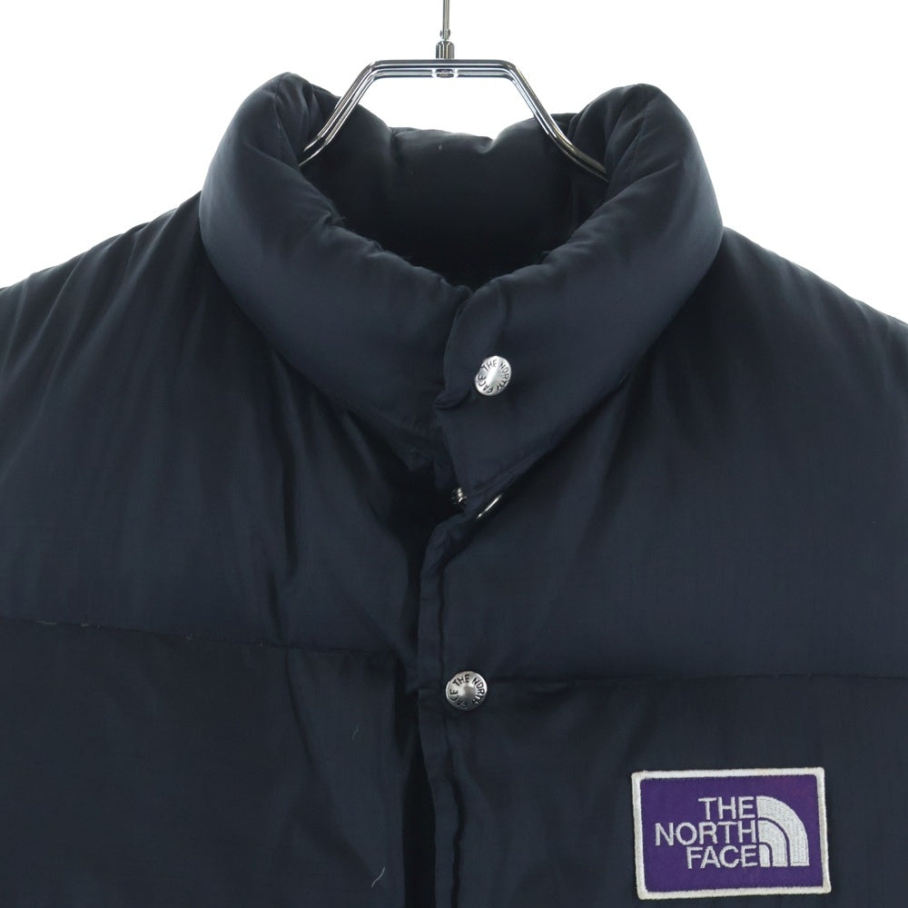 THE NORTH FACE PURPLE LABEL(ノースフェイスパープルレーベル) Down Vest リップストップ ダウンベスト 紺 ナイロン
