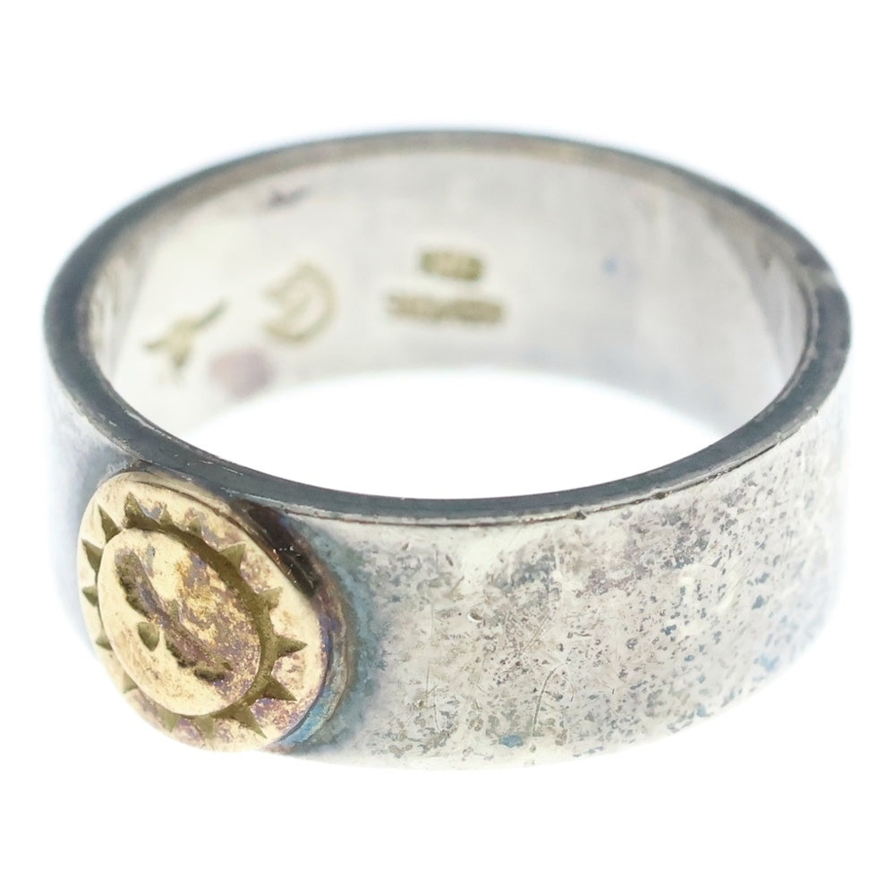 TADY & KING(タディアンドキング) 平打ちリング GPイーグル シルバー/ゴールド