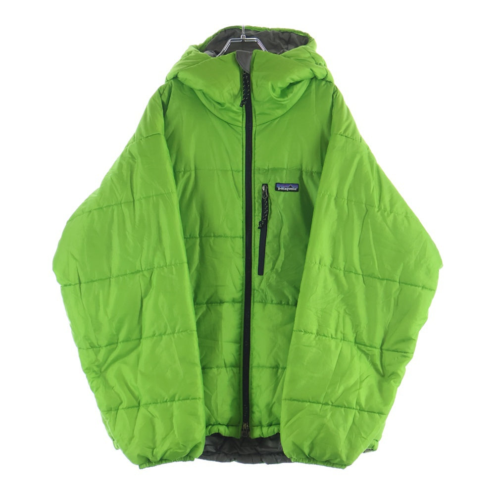 PATAGONIA(パタゴニア) DAS PARKA ダスパーカー ゲッコーグリーン 5ジップ ロゴ 刺?