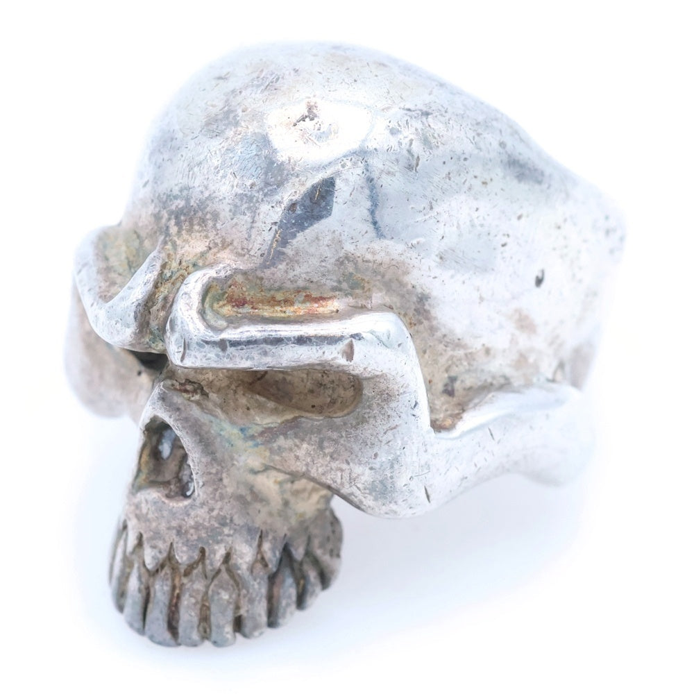 THIRTEEN DESIGNS(サーティーンデザインズ) MAD SKULL RING ミドルマッドスカルリング Silver 14号