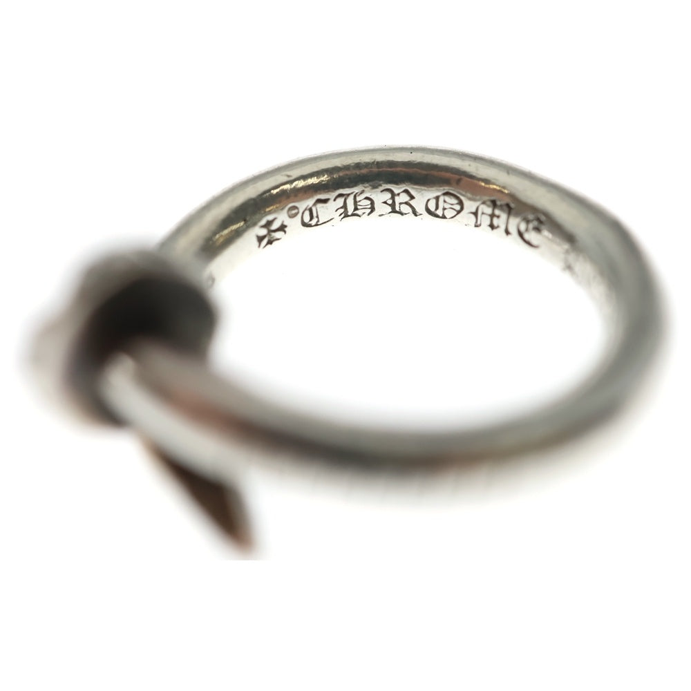 CHROME HEARTS(クロムハーツ) NAIL CRSBALL ネイル クロスボール リング シルバー