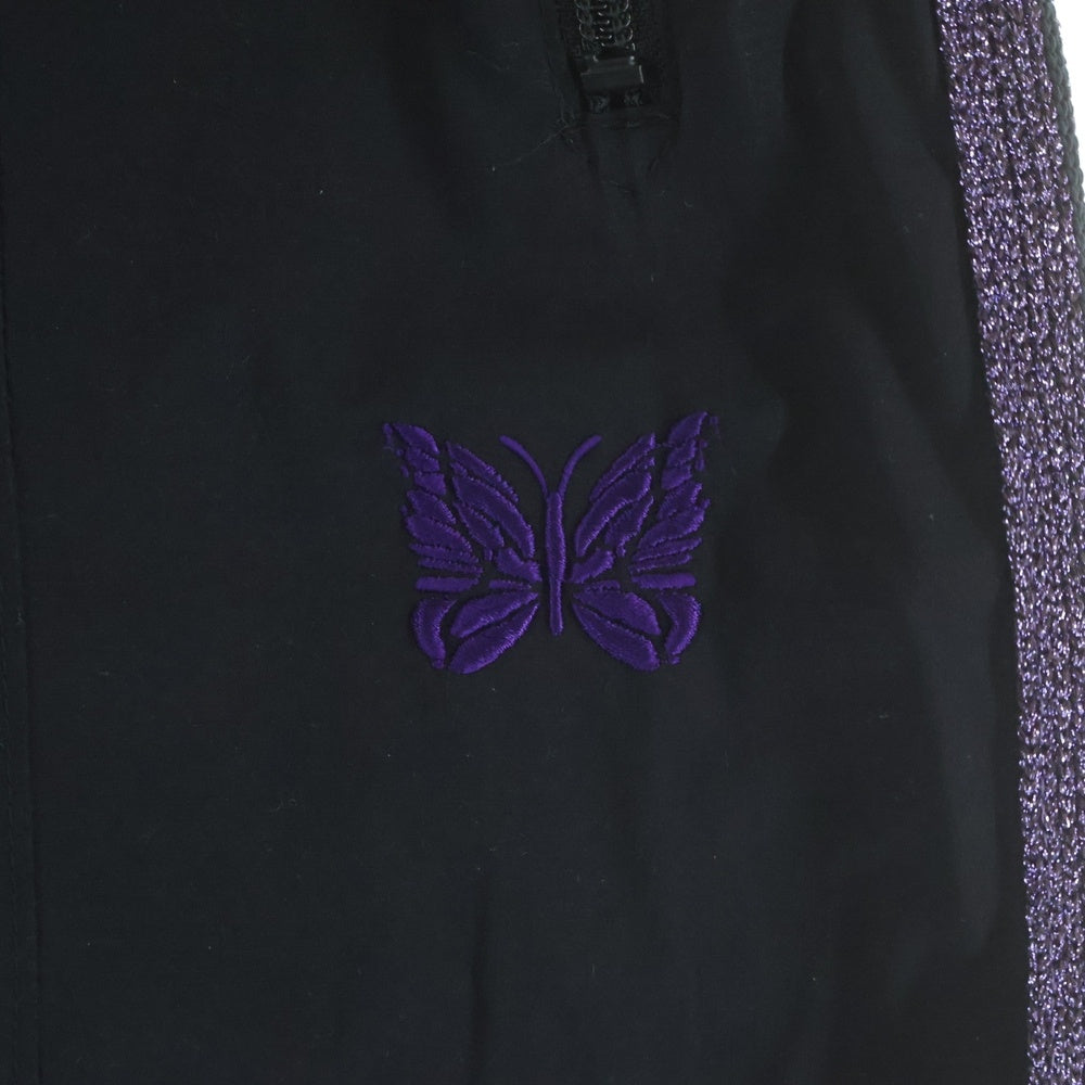Needles(ニードルス) B'2nd EXCLUSIVE H.D Track Pants Poly Ripstop トラックジャケット ブラック/パープル