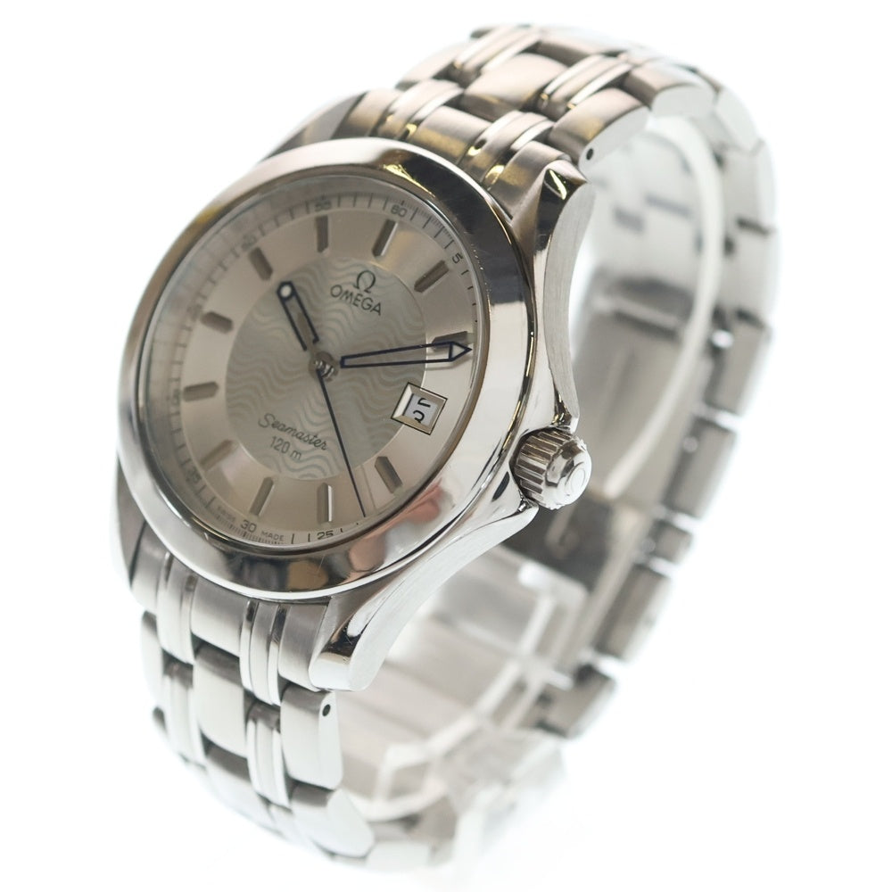 OMEGA(オメガ) シーマスター120 シルバー文字盤 SS/QZ
