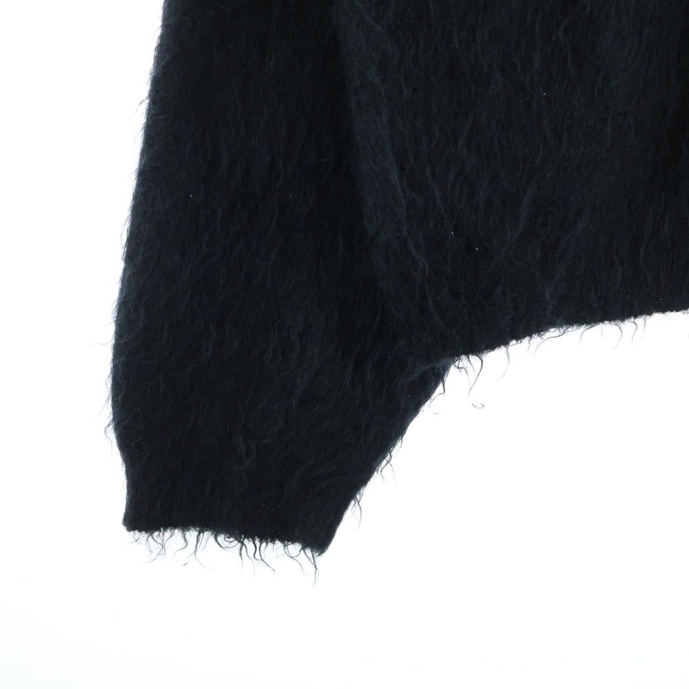 SAINT MICHAEL(セントマイケル) 23AW MOHAIR CARDIGAN SM-A23-0000-044 モヘア カーディガン 長袖 セーター ブラック