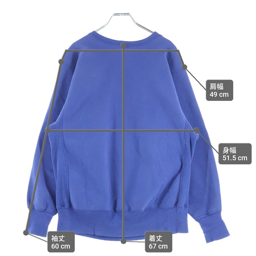 CHAMPION(チャンピオン) 90S REVERSE WEAVE リバースウィーブ 長袖 スウェット ブルー