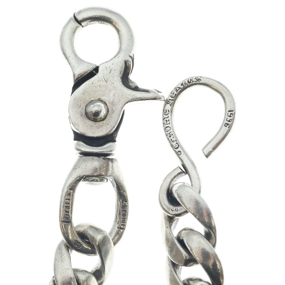 CHROME HEARTS(クロムハーツ) CLASSIC SHORT-S/ 1クリップショートクラシック ウォレットチェーン シルバー BCA067