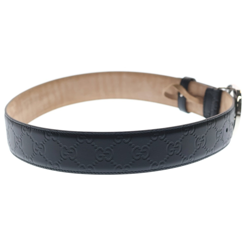 GUCCI(グッチ) インターロッキングG GGスプリーム ベルト レザー