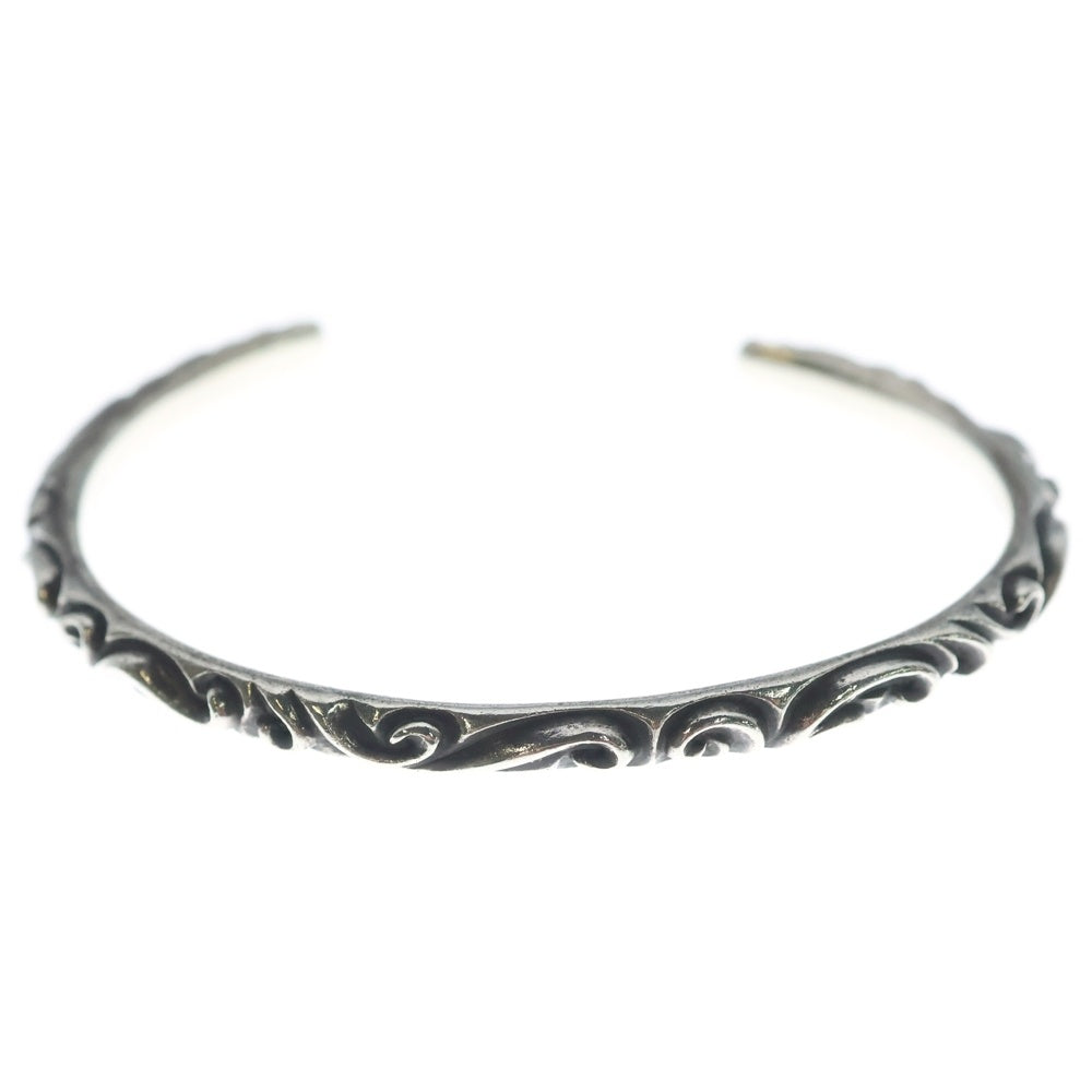 CHROME HEARTS(クロムハーツ) BANGLE SCROLL スクロールバンドバングル ブレスレット シルバー BCA127