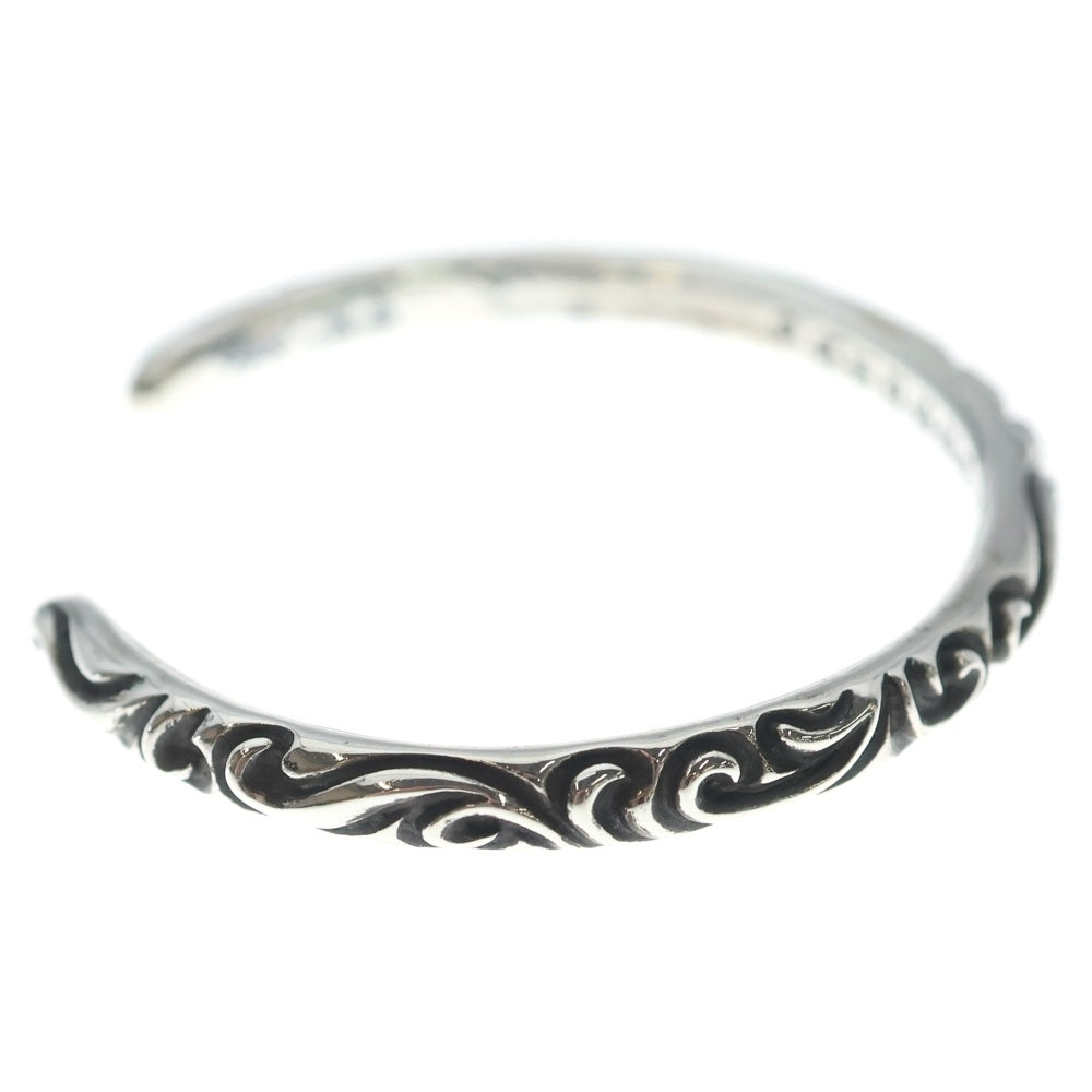 CHROME HEARTS(クロムハーツ) BANGLE SCROLL スクロールバンドバングル ブレスレット シルバー BCA127