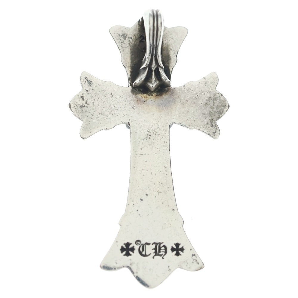 CHROME HEARTS(クロムハーツ) DBL CH CRS SML スモール ダブルCHクロスペンダントトップ シルバー BCA247