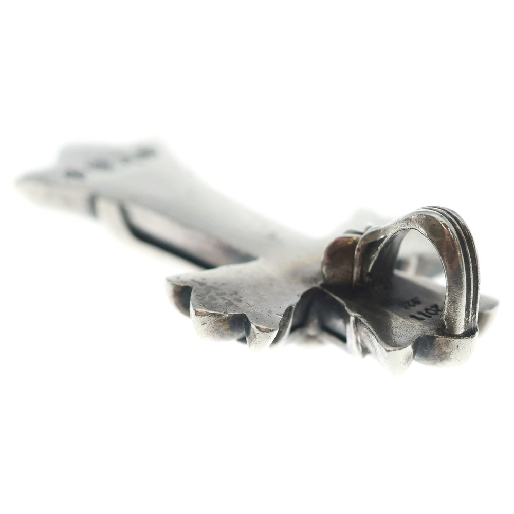 CHROME HEARTS(クロムハーツ) DBL CH CRS SML スモール ダブルCHクロスペンダントトップ シルバー BCA247