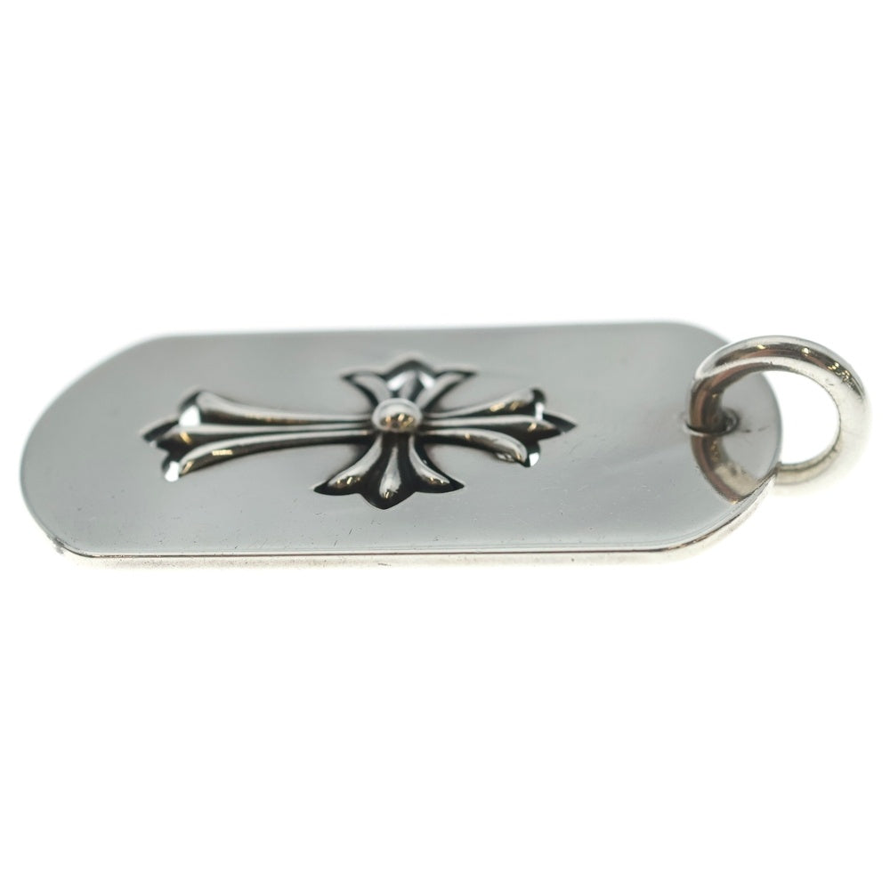 CHROME HEARTS(クロムハーツ) D TAG LRG CO CRS カットアウトクロスドッグタグ ラージ ペンダントトップ シルバー BCA239