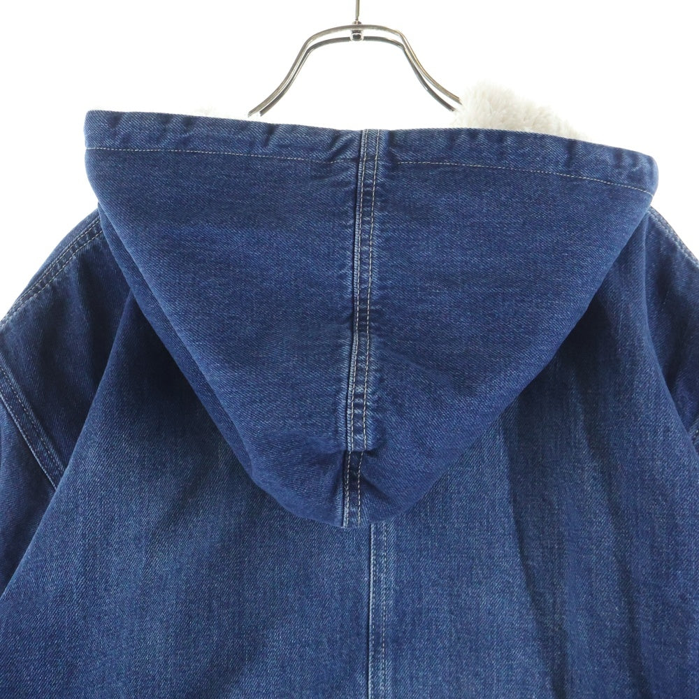 STUSSY(ステューシー) Work Jacket Denim Sherpa ワーク ジャケット デニム シェルパ ウォッシュド ブルー