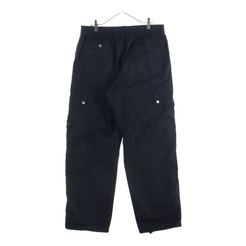STONE ISLAND(ストーンアイランド) リップストップ TC ルーズフィット カーゴパンツ ブラック K1S153100022S0063