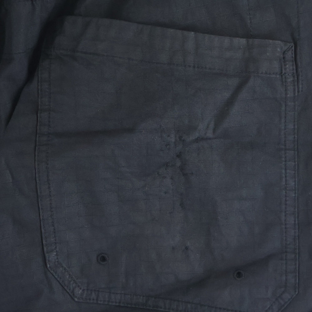 STONE ISLAND(ストーンアイランド) リップストップ TC ルーズフィット カーゴパンツ ブラック K1S153100022S0063