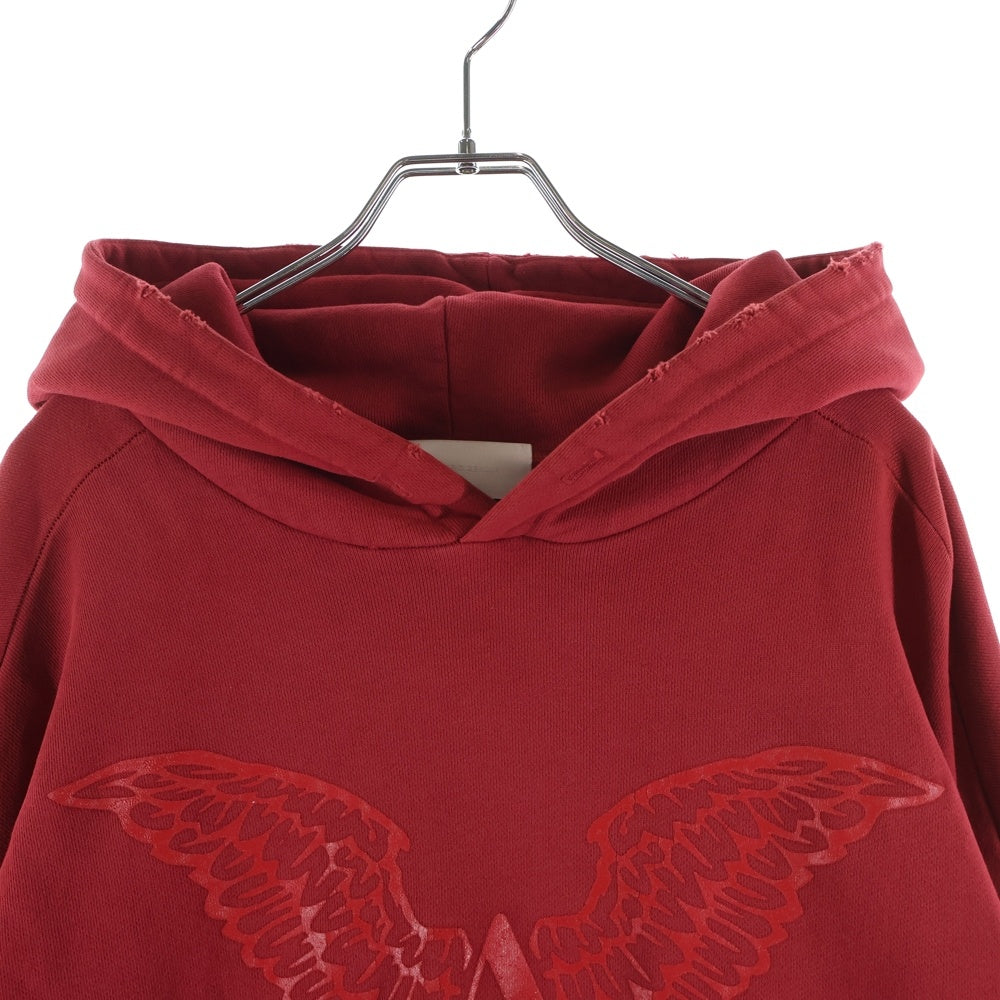 ALEXANDER DIGENOVA(アレキサンダーディジェノバ) MELT LOCK LOGO HOODIE 960-50019004 メルト ロック ロゴ フーディー パーカー レッド