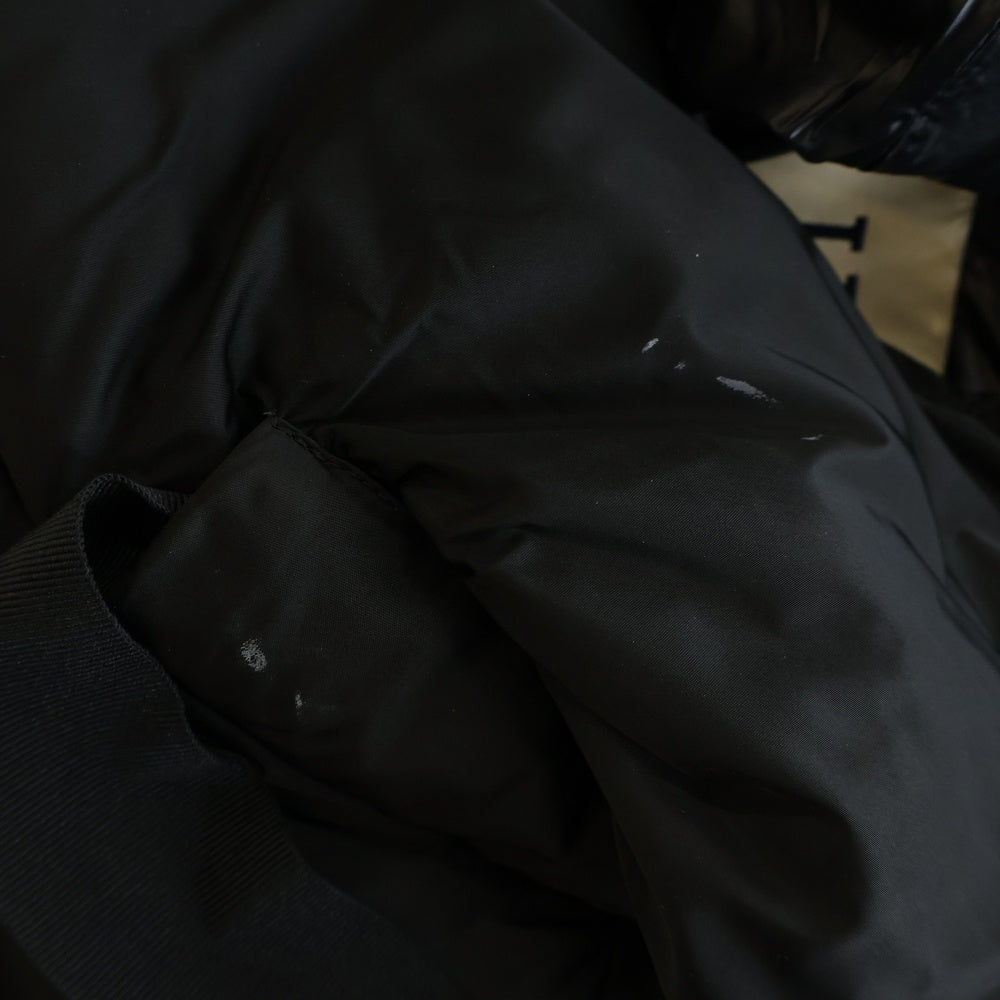 HERNO(ヘルノ) A-Shap Jacket In Satin PI1304D-12170Z-9300 エーシェイプ Aライン サテンコート ダウン ブラック レディース