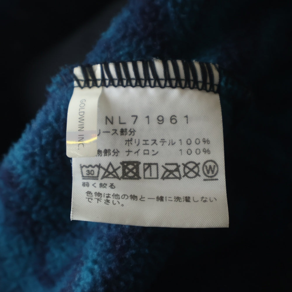 THE NORTH FACE(ザノースフェイス) RAGE CLASSIC FLEECE JACKET NL71961 レイジ クラシック フリース ジャケット グリーン/ブラック