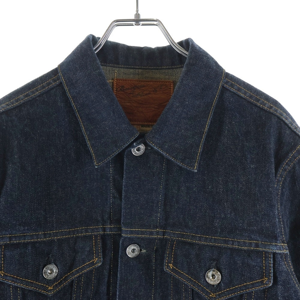 NO BRAND(ノーブランド) バーガスプラス 71955 15oz Selvedge Denim 3rd Type Denim Jacket セルビッチデニム サードタイプデニムジャケット