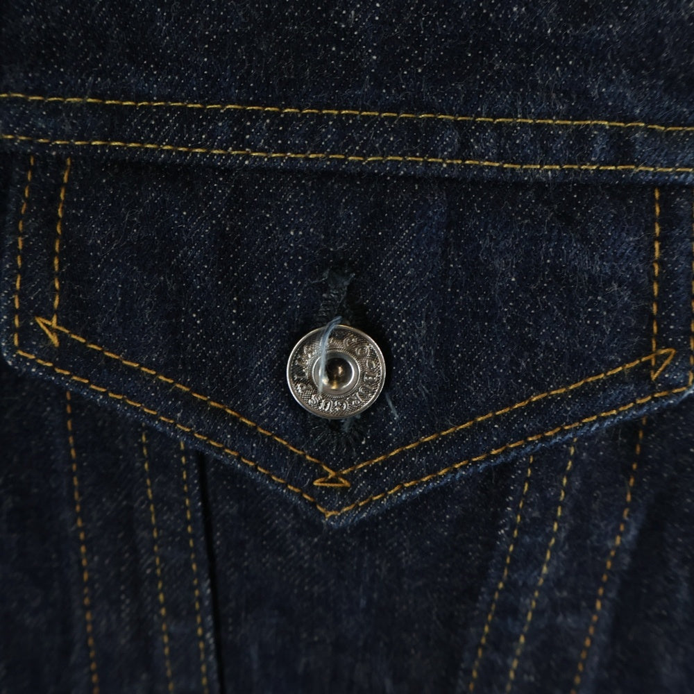 NO BRAND(ノーブランド) バーガスプラス 71955 15oz Selvedge Denim 3rd Type Denim Jacket セルビッチデニム サードタイプデニムジャケット