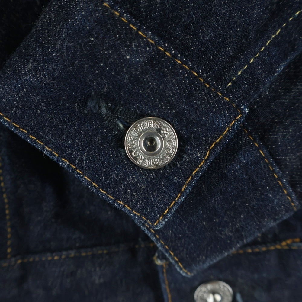 NO BRAND(ノーブランド) バーガスプラス 71955 15oz Selvedge Denim 3rd Type Denim Jacket セルビッチデニム サードタイプデニムジャケット