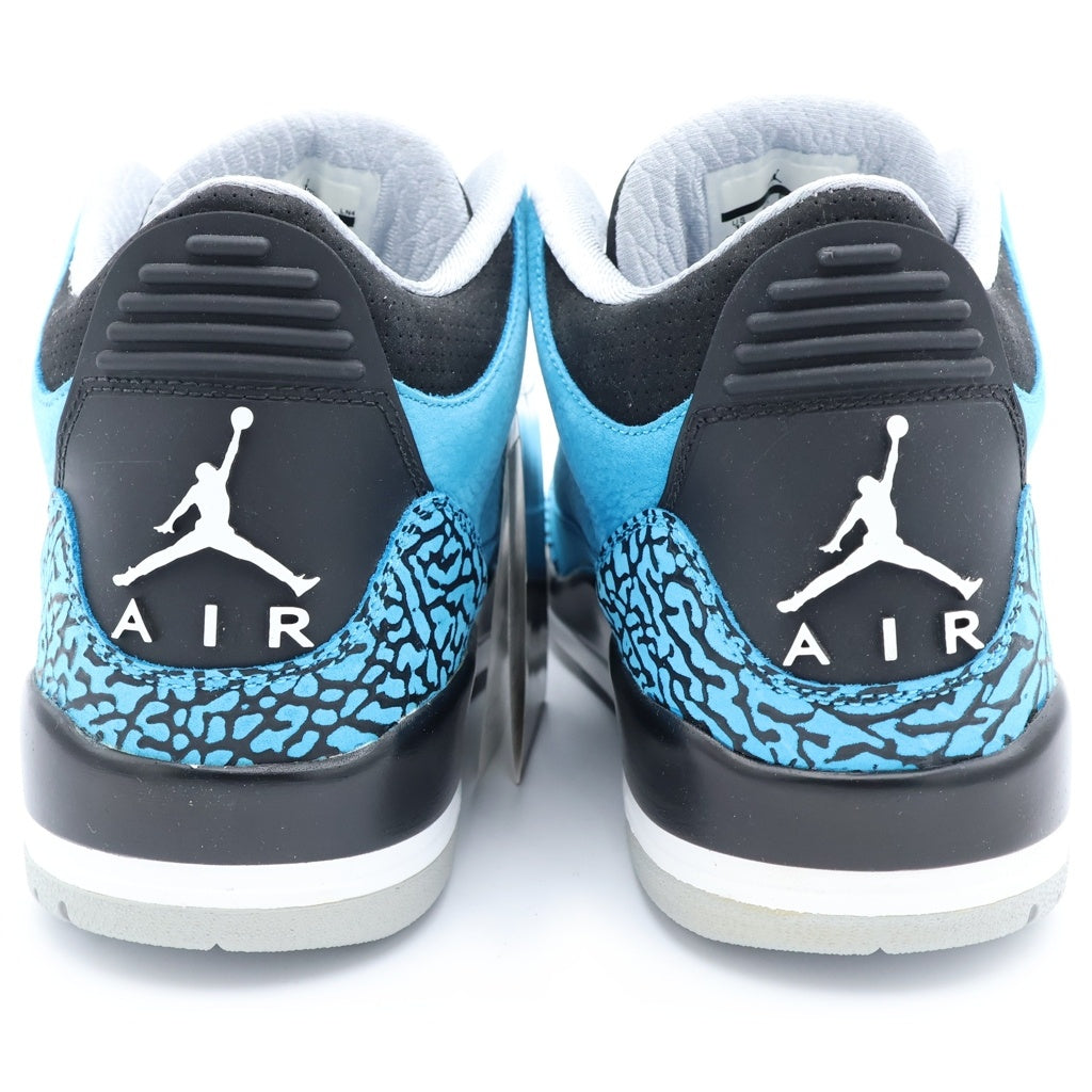 NIKE(ナイキ) 【観賞用 2013年製】AIR JORDAN 3 RETRO POWDER BLUE 136064-406 エアジョーダン3 レトロ パウダーブルー ハイカットスニーカー US10/28cm ブルー