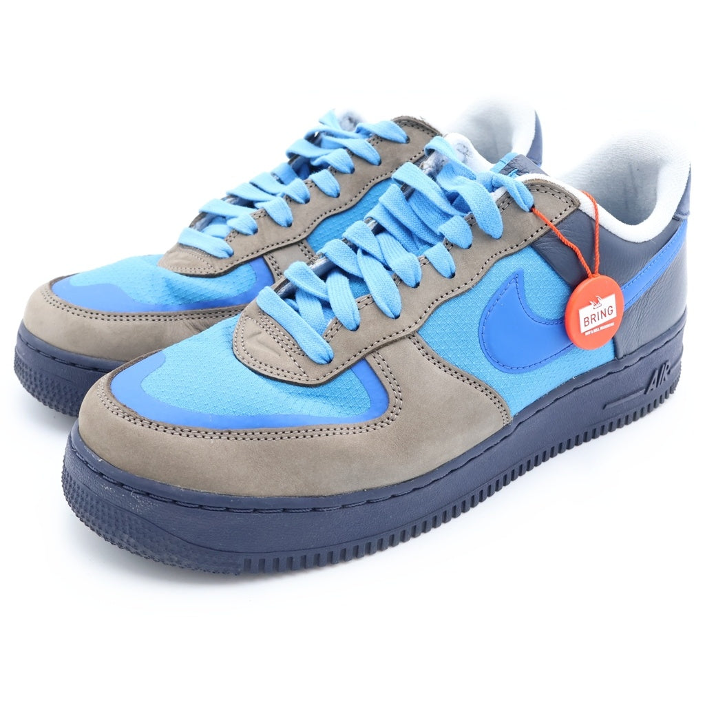 NIKE(ナイキ) ×Stash Air Force 1 Low SP Soft Grey and Harbor Blue HF5516-001 ×スタッシュ エアフォース1 ロー SP ソフトグレー アンド ハーバー US9/27.0cm ブルー