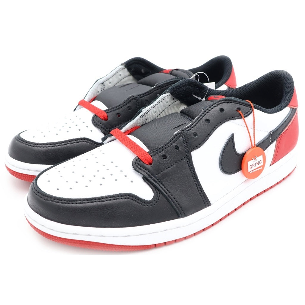 NIKE(ナイキ) Air Jordan 1 Retro Low OG Black Toe CZ0790-106 エアジョーダン1 レトロ ロー OG ブラック トゥ ローカットスニーカー シューズ US9/27.0cm ブラック/ホワイト