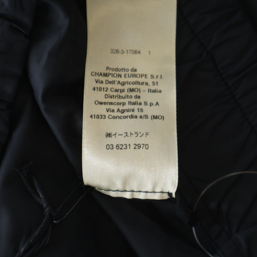 Rick Owens(リックオウエンス) 21SS ×CLASSIC SHORTS CM21S0013 ×チャンピオン クラシック ショーツ ハーフパンツ ナイロン ブラック