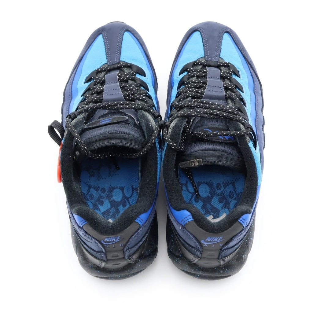 NIKE(ナイキ) ×Stash Air Max 95 Black and Harbor Blue HF5515-400 ×スタッシュ エアマックス95 ブラック アンド ハーバー US9/27.0cm ブルー