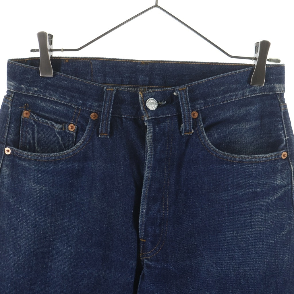Levi's(リーバイス) 70S VINTAGE 501 66後期 ボタン裏6 スモールe 並行ステッチ ヴィンテージ ボタンフライ デニムパンツ インディゴ