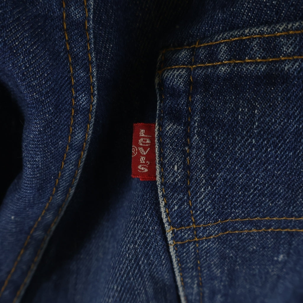 Levi's(リーバイス) 70S VINTAGE 501 66後期 ボタン裏6 スモールe 並行ステッチ ヴィンテージ ボタンフライ デニムパンツ インディゴ