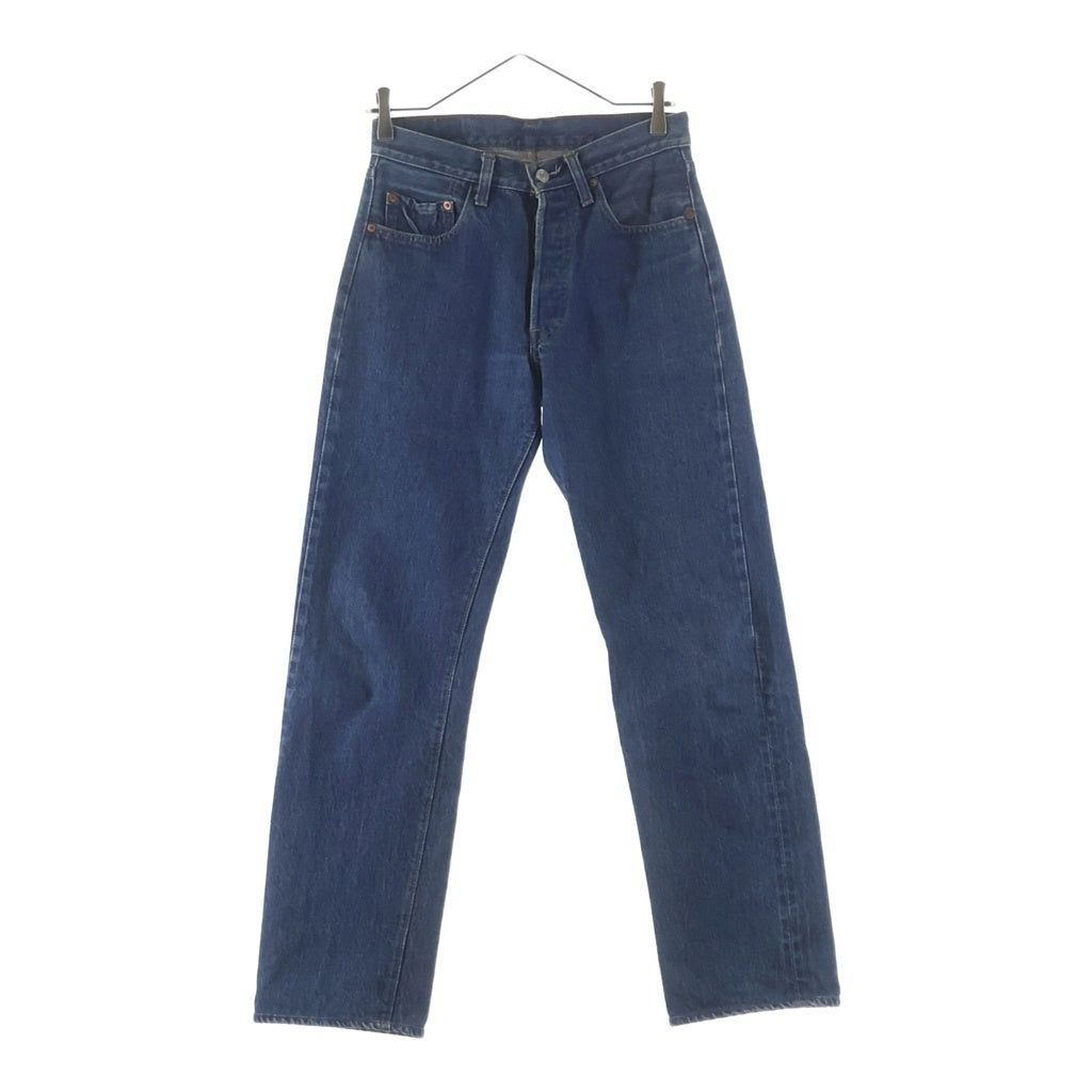 Levi's(リーバイス) 80s VINTAGE 501 赤耳 ボタン裏524 並行ステッチ ストレートデニムパンツ インディゴ