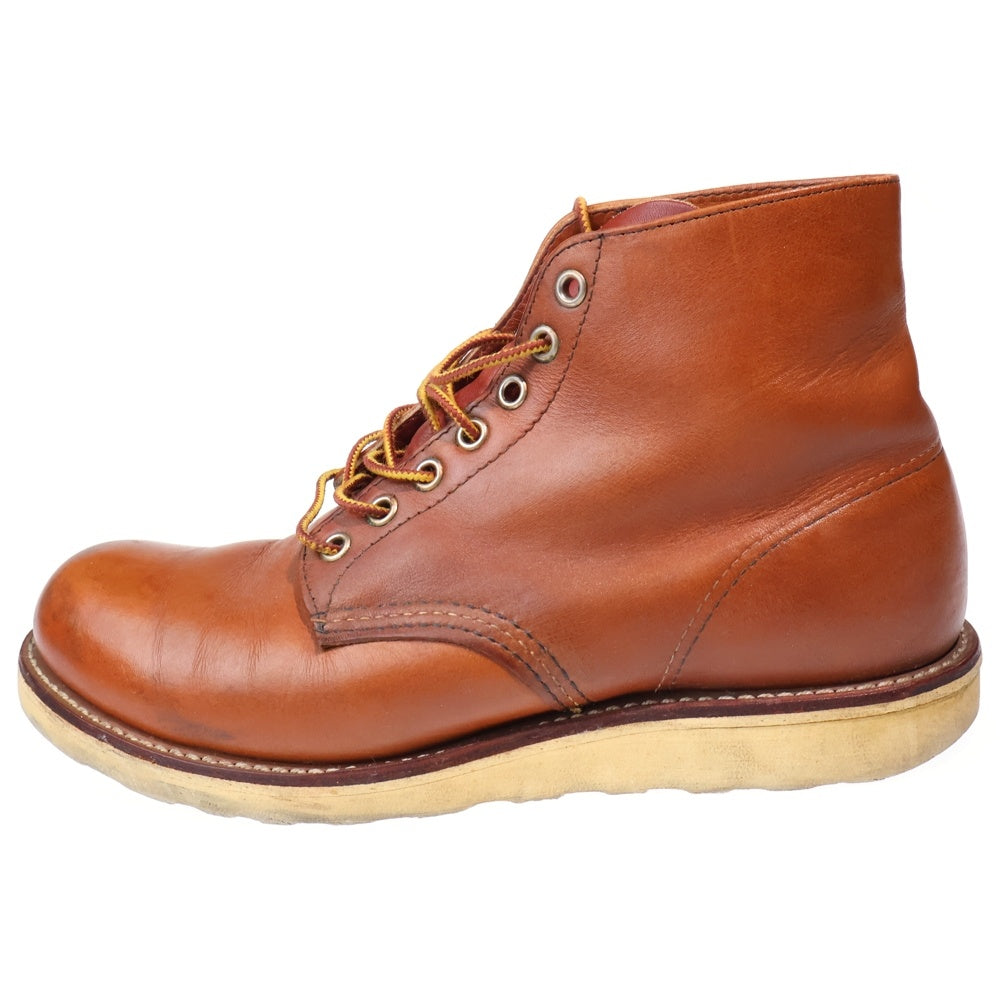 RED WING(レッド ウイング) CLASSIC ROUND 8166 クラシック ラウンド レザー ブーツ ブラウン