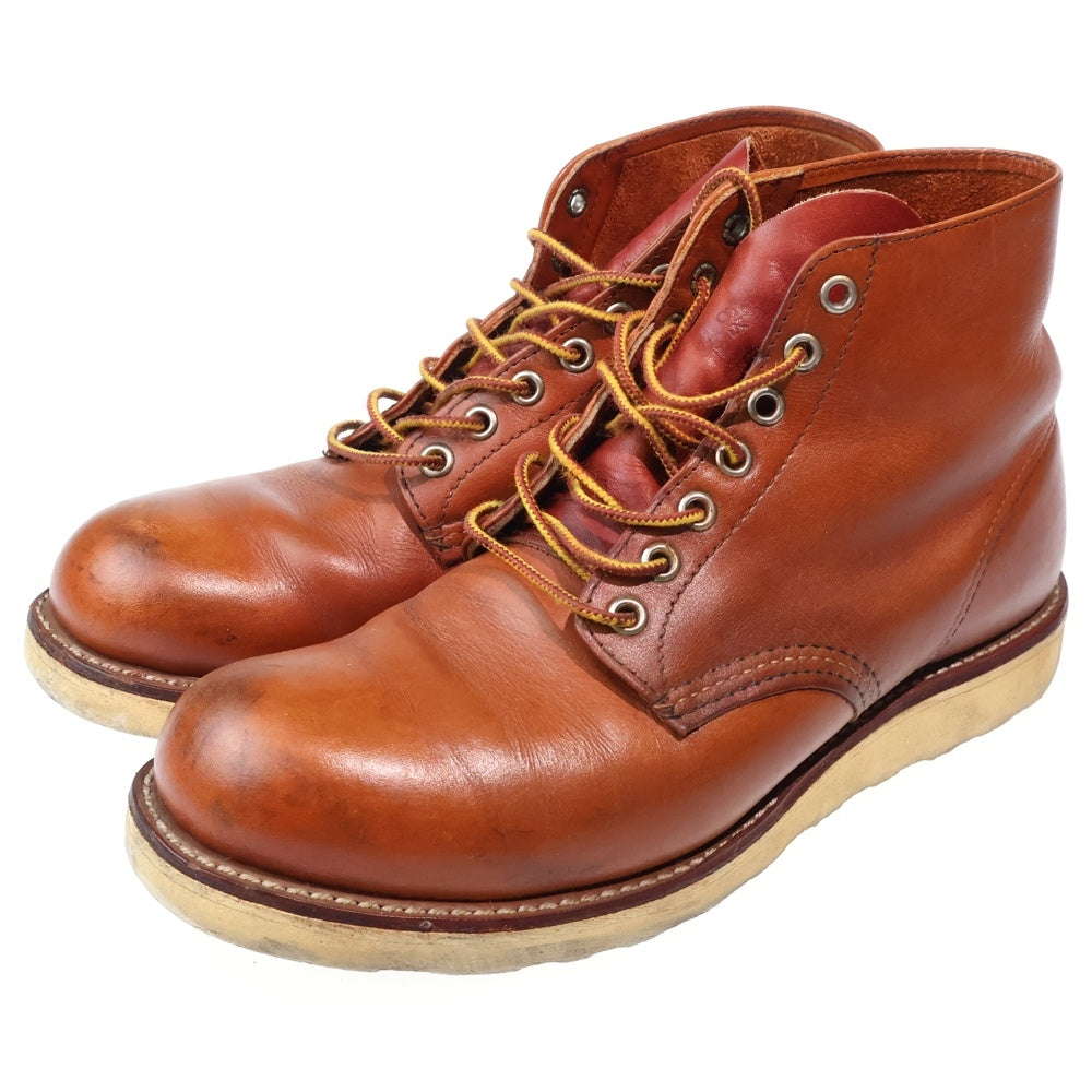 RED WING(レッド ウイング) CLASSIC ROUND 8166 クラシック ラウンド レザー ブーツ ブラウン