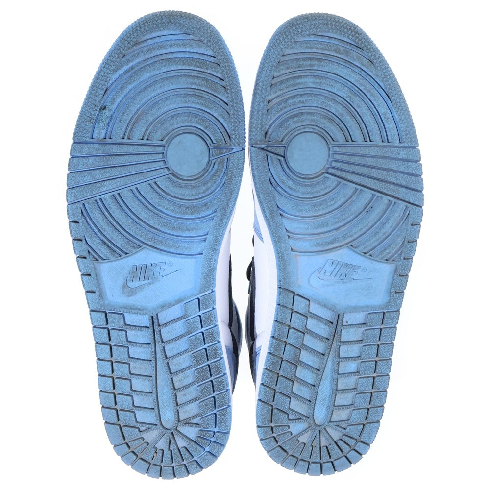 NIKE(ナイキ) AIR JORDAN 1 RETRO HIGH OG UNIVERCITY BLUE エアジョーダン1 ハイ ユニバーシティーブルー ハイカットスニーカー ブルー/ホワイト US10/28.0cm 555088-134