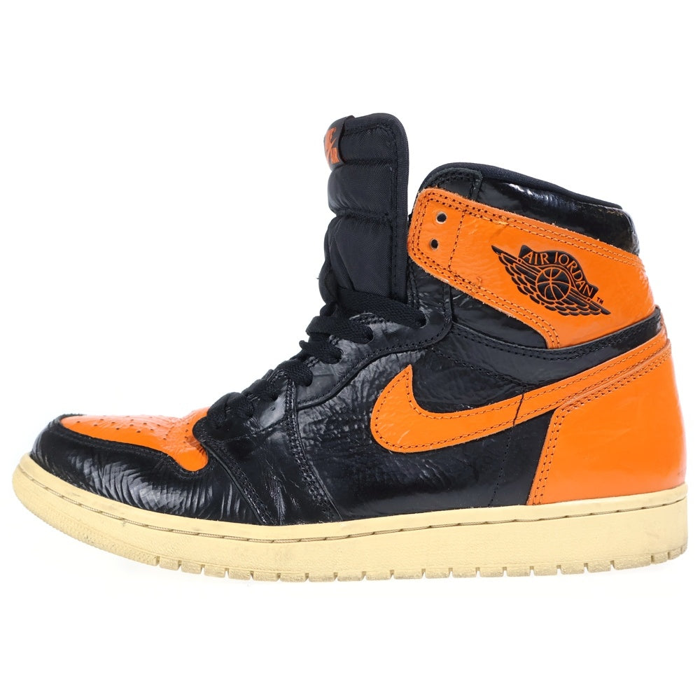 NIKE(ナイキ) AIR JORDAN 1 RETRO HIGH OG シャッタードバックボード3.0 エアジョーダン1 ハイカットスニーカー US10/28.0cm 555088-028