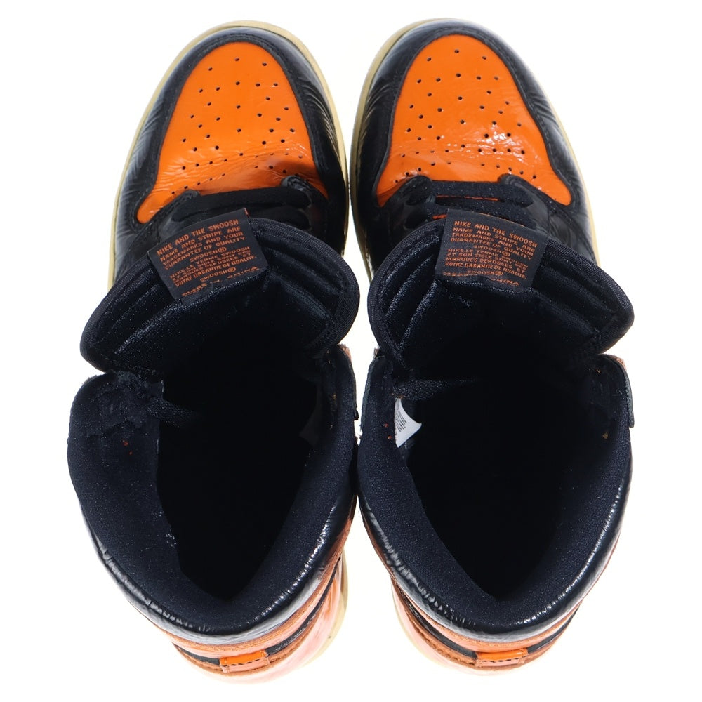 NIKE(ナイキ) AIR JORDAN 1 RETRO HIGH OG シャッタードバックボード3.0 エアジョーダン1 ハイカットスニーカー US10/28.0cm 555088-028