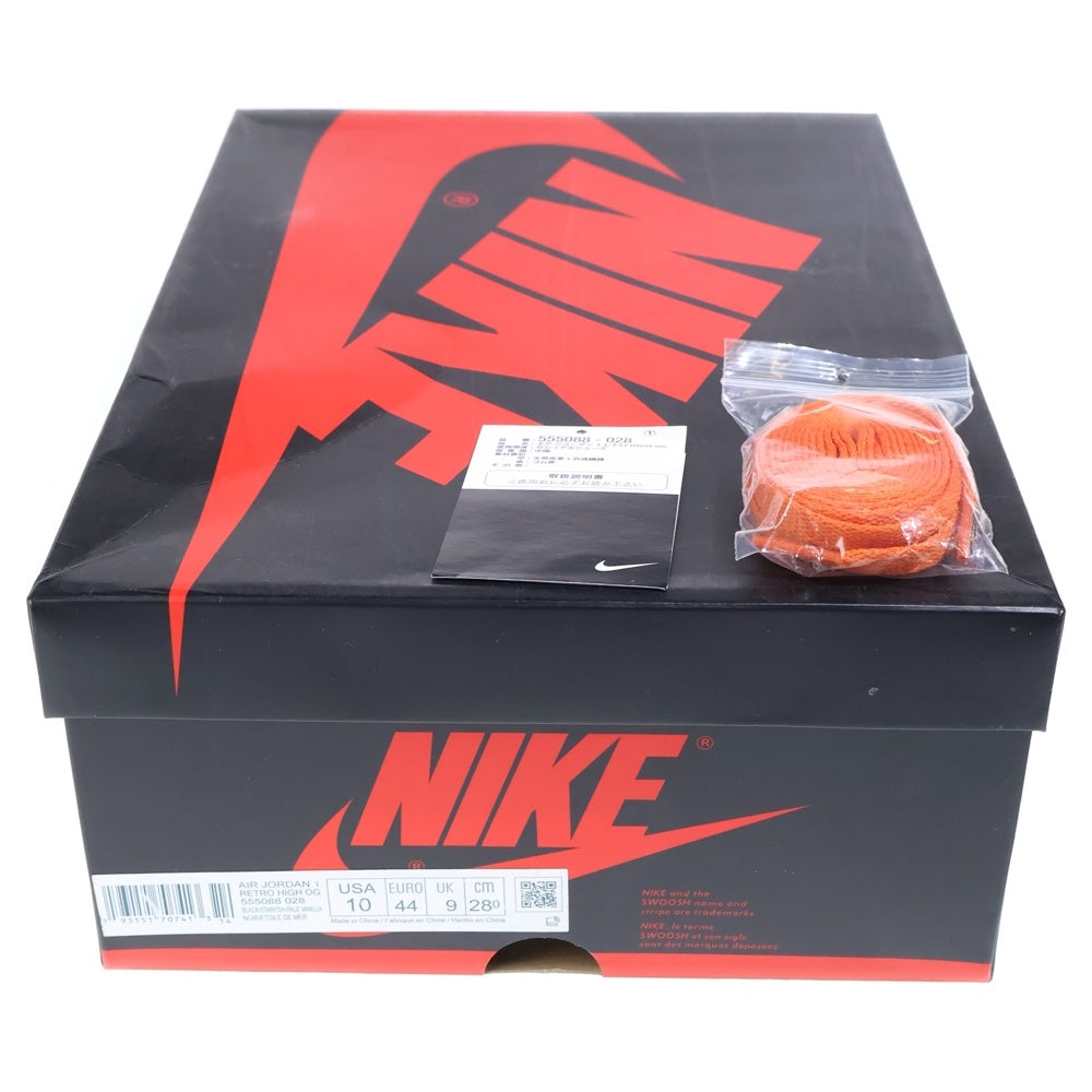 NIKE(ナイキ) AIR JORDAN 1 RETRO HIGH OG シャッタードバックボード3.0 エアジョーダン1 ハイカットスニーカー US10/28.0cm 555088-028