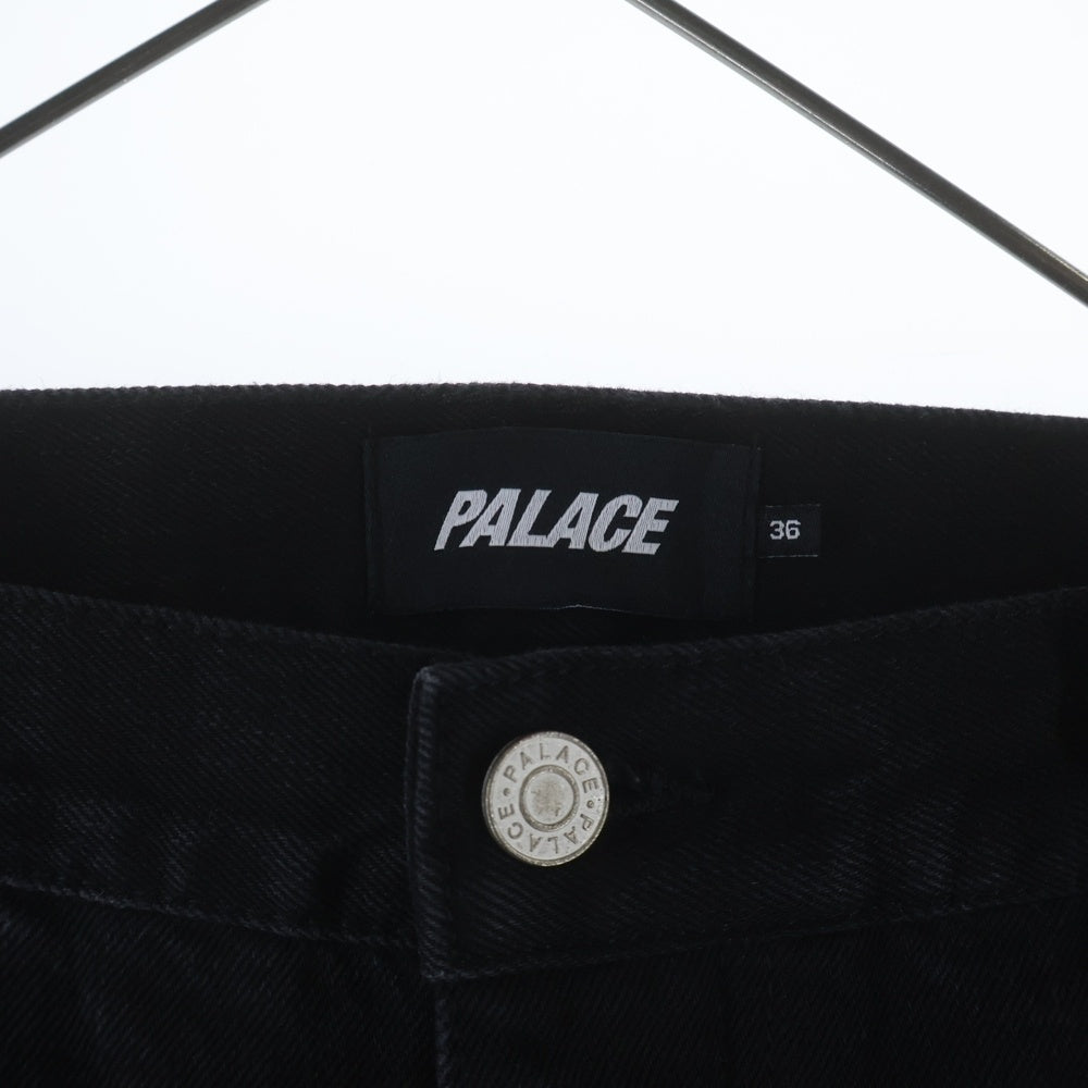 Palace Skateboards(パレススケートボーズ) 25SS P45 Jean ヴィンテージ加工 デニムパンツ BLACK ブラック ボトムス ジーンズ W36