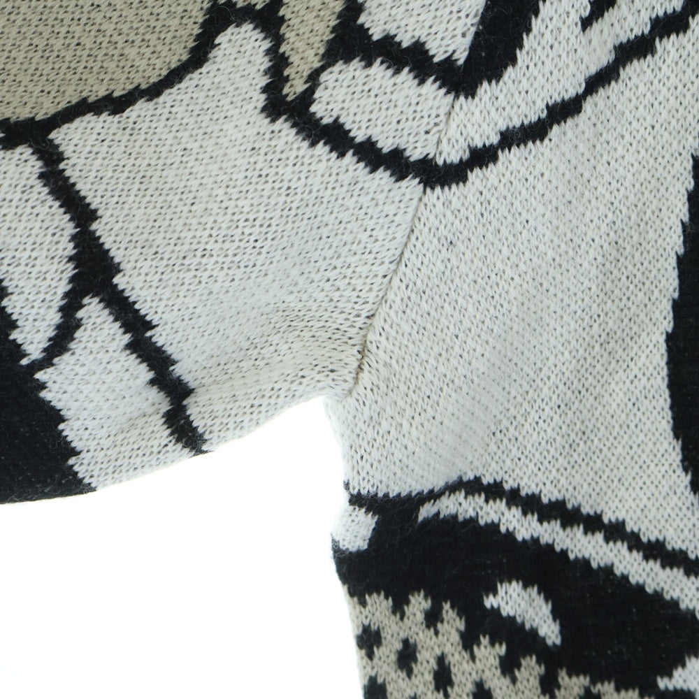 Palace Skateboards(パレススケートボーズ) Rear View Knit リアビューニット Ivory アイボリー コットン XL