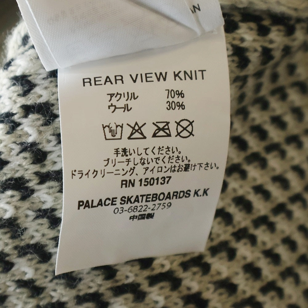 Palace Skateboards(パレススケートボーズ) Rear View Knit リアビューニット Ivory アイボリー コットン XL
