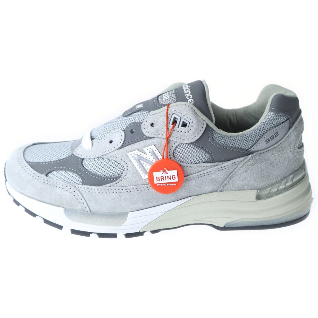New Balance(ニューバランス) 992 Made in USA スエード メッシュ ロゴ